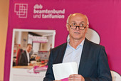 Karl-Heinz Leverkus, stellvertretender Vorsitzender der dbb Bundestarifkommission (Foto: © Lothar Drechsel, dbb)